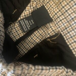 H&M Houndstooth Patterned Jacket